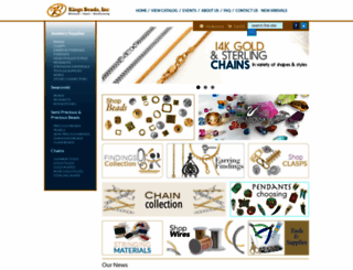 kings-beads.com screenshot