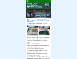 kings-lynn-electronics-repairs.co.uk screenshot