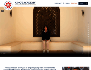 kingsacademy.edu.jo screenshot