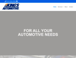 kingsautomotiveinc.com screenshot
