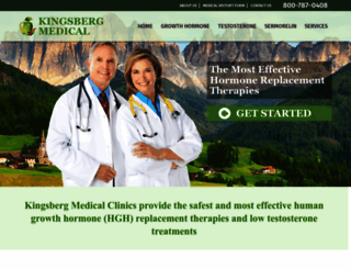 kingsbergmedical.com screenshot