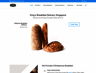 kingsbreakfast.com.sg screenshot