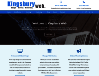 kingsburyweb.com screenshot