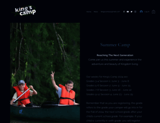 kingscamp.net screenshot