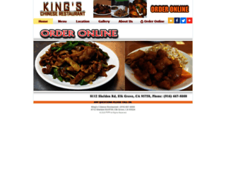 kingschineserestaurant.com screenshot
