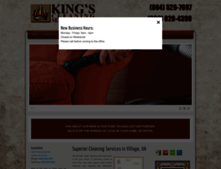 kingscleaningservices.com screenshot