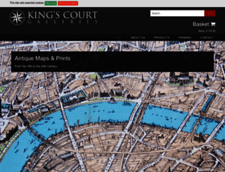 kingscourtgalleries.co.uk screenshot