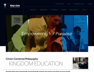 kingsgateschool.com screenshot