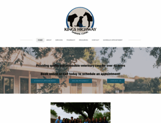 kingshighwayanimalclinic.com screenshot