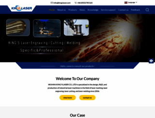 kingslaser.com screenshot