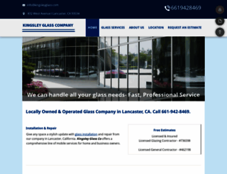kingsleyglass.com screenshot