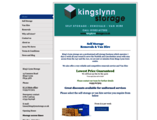 kingslynnstorage.co.uk screenshot
