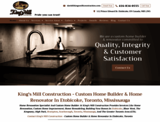 kingsmillconstruction.com screenshot