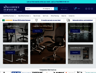 kingsofficefurniture.co.uk screenshot