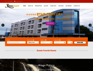 kingspalace.in screenshot