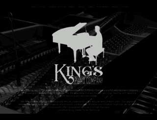 kingspianocompany.com screenshot