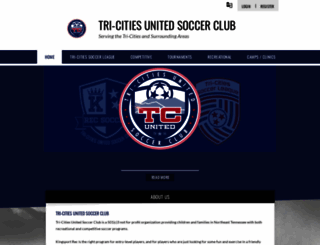 kingsportsoccer.org screenshot