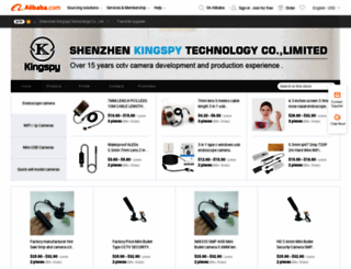 kingspy.en.alibaba.com screenshot