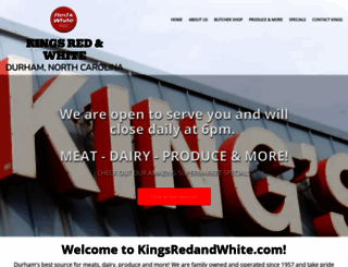 kingsredandwhite.com screenshot