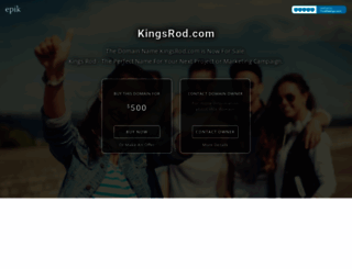 kingsrod.com screenshot