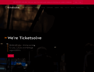 kingssouthsea.ticketsolve.com screenshot