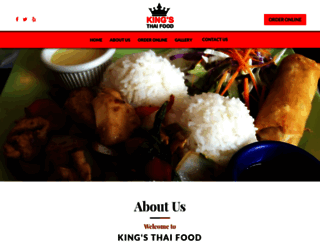 kingsthai.com screenshot