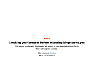 kingston-ny.gov screenshot