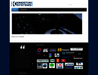 kingston-systems.com screenshot