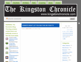 kingstonchronicle.wordpress.com screenshot