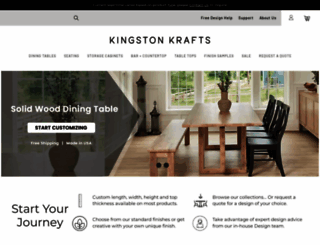 kingstonkrafts.com screenshot