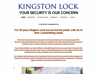 kingstonlock.com screenshot
