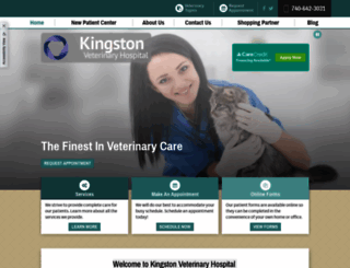 kingstonpets.com screenshot