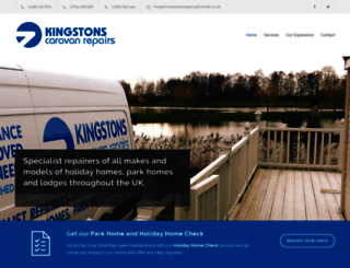 kingstonscaravanrepairs.com screenshot