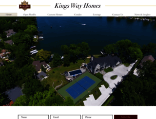 kingswayhomes.com screenshot