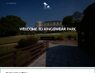 kingswear-park.co.uk screenshot