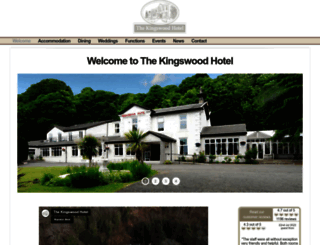 kingswoodhotel.co.uk screenshot