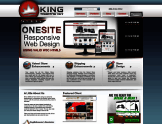 kingwebmaster.com screenshot