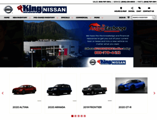 kingwindwardnissan.com screenshot