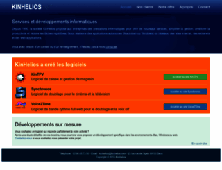 kinhelios.com screenshot