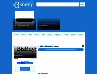 kino-streamz.com.w3snoop.com screenshot