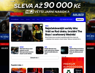 kinobox.cz screenshot