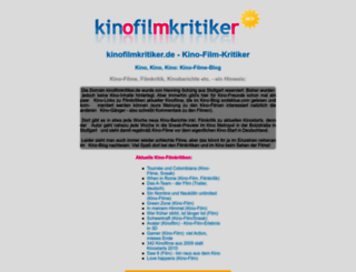 kinofilmkritiker.de screenshot