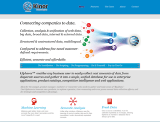 kinor.com screenshot
