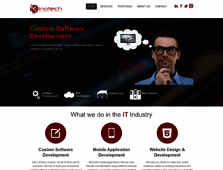 kinotech.co.za screenshot