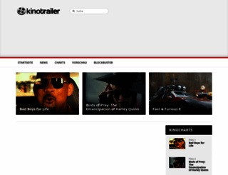 kinotrailer.de screenshot