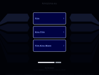 kinozona.eu screenshot