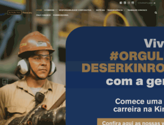 kinross.com.br screenshot