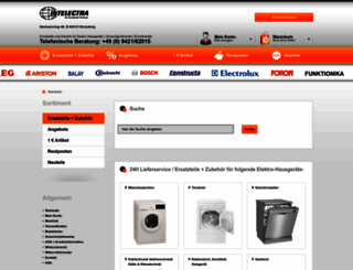 kinseher-shop.de screenshot