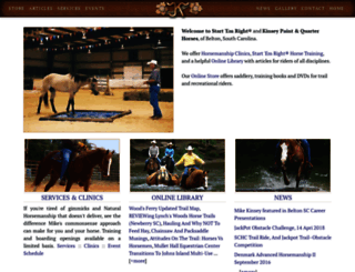 kinseyhorses.com screenshot