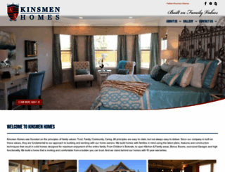 kinsmenhomes.com screenshot
